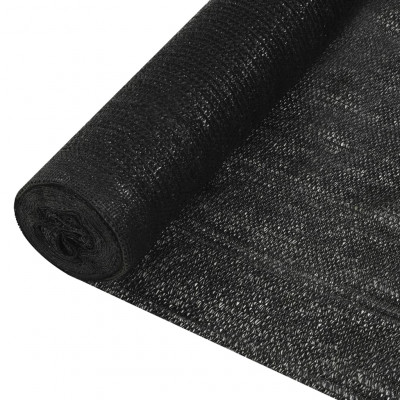 Filet brise-vue 3,6x50 m PEHD 150 g/m² noir 02_0007908
