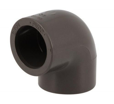 Coude simple HTA 90° femelle-femelle diametre 32 mm GIRPI 