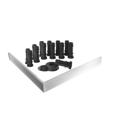 Kit de réhausse avec tablier Basic pour receveur Flight JACOB DELAFON