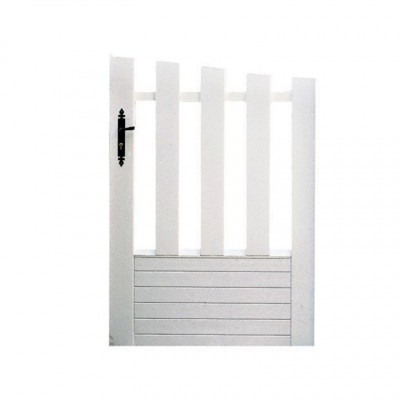 Portillon Alizé sans accessoire gauche ral 9016 135 x 100 cm