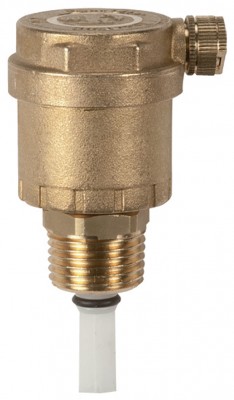 Purgeur d'air automatique avec valve d'isolement 12x17 R88/1