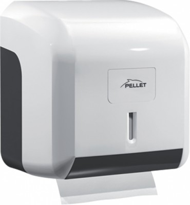 Distributeur papier mixte ABS blanc/gris PELLET