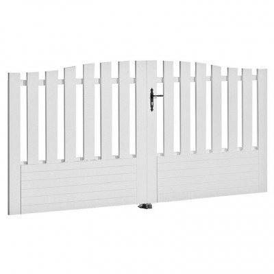 Portail Alizé sans accessoires 9016 135 x 400 cm