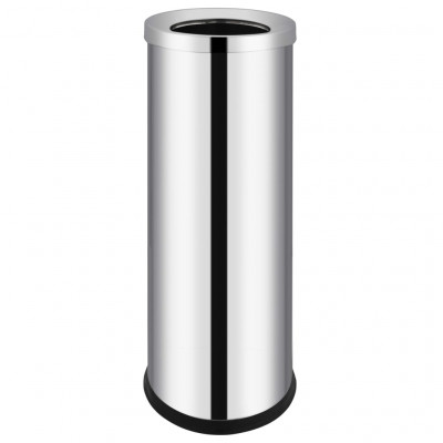 Poubelle d'hôtel 32 litres acier inoxydable 02_0006042