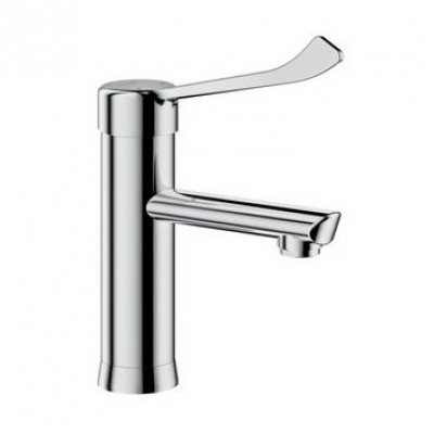 Mitigeur de lavabo corps lisse, levier 85 x 150 DELABIE