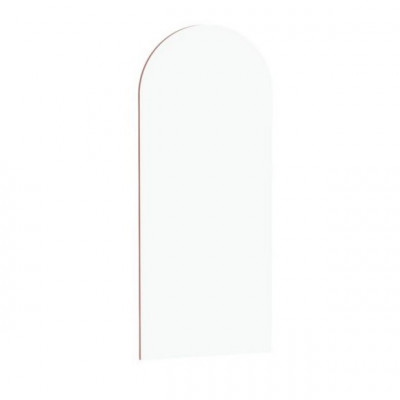 Miroir arche Daily sur panneau terracotta 50 x 120 cm
