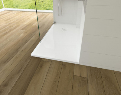 Receveur Kinesurf découpable blanc grip 160 x 80 cm KINEDO DOUCHE