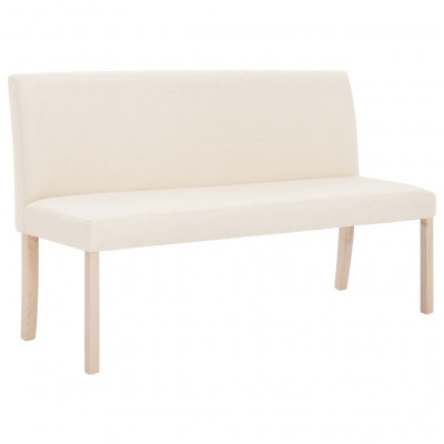 Banc banquette 139,5 cm polyester crème 02_0010761
