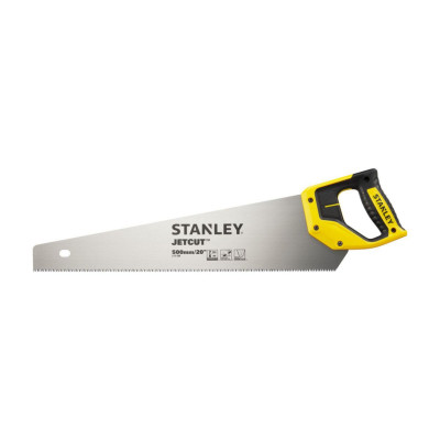 Scie égoïne JetCut denture fine 500 mm STANLEY