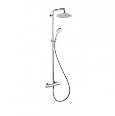 Colonne de douche Theta tropic NF thermostatique chromé CRISTINA