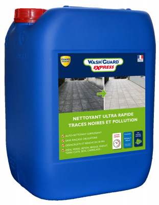 Nettoyant instantané pour tout type de salissure Wash'Guard Express bidon de 20 l GUARD INDUSTRIE