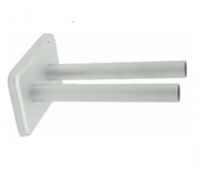 Kit cache tube rectangulaire satiné 160 mm IRSAP