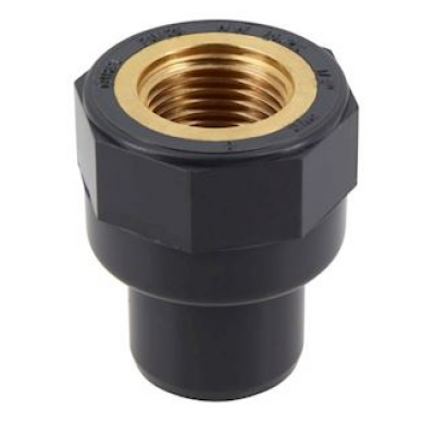 Manchon taraudé laiton 20/25 diamètre 20 mm NICOLL