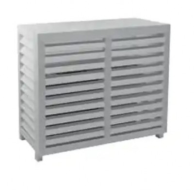Cache climatisation composite blanc médium 880 x 380 x 762 mm CBM