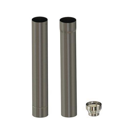 Tuyau télescopique noir mat diamètre 150 mm TEN