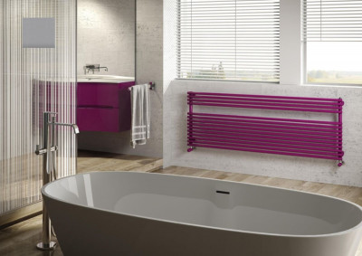 Sèche-serviettes eau chaude Rigo gris moyen 360 W 50 x 520 x 543 mm IRSAP