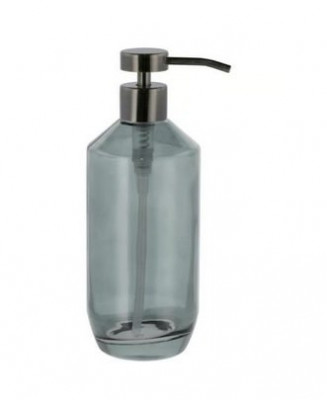 Distributeur de savon en verre Vintage noir  F & H A/S