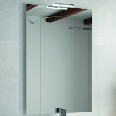 Miroir rectangulaire seul non reposant horizontale 19 x 500 x 800 mm NEOVA