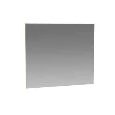 Miroir rectangulaire Plénitude 80 x 70 cm côté coloris chêne clair