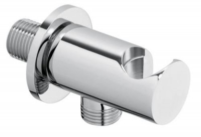 Support prise d'eau ronde laiton chromé 64 mm ONDYNA