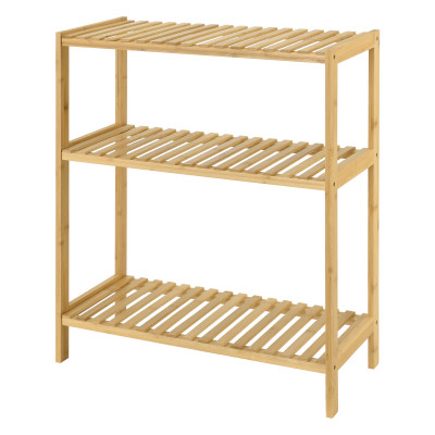 Étagère de rangement 58 x 26 x 66 cm en bambou 03_0006989