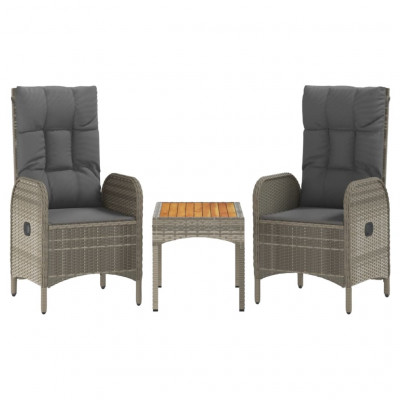Salon de jardin meuble d'extérieur ensemble de mobilier 3 pièces avec coussins gris résine tressée 02_0015973