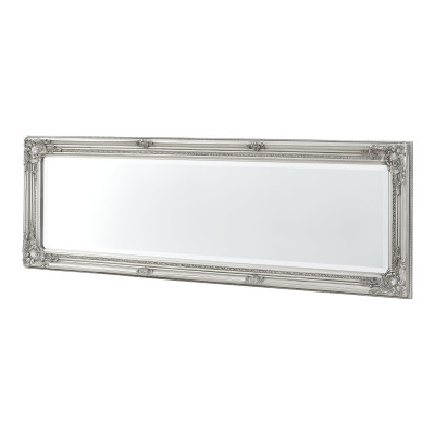 Miroir mural 132 x 42 x 3,5 cm argenté 03_0007906