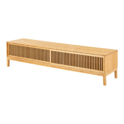 Meuble TV bambou 180 x 40 x 38 cm naturel 03_0007874