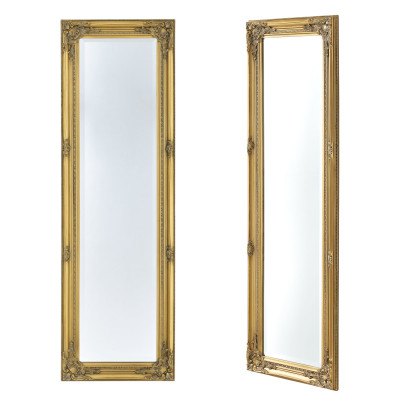 Miroir mural 132 x 42 x 3,5 cm doré 03_0007908
