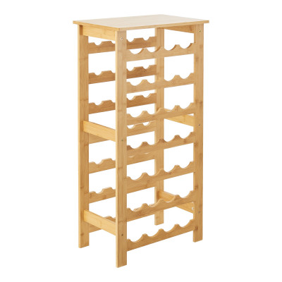 Casier à bouteilles 28 emplacements sur 7 niveaux 94 x 47 x 29 cm 03_0006714