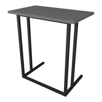 Table d'appoint 65,5 x 60 x 35,5 cm anthracite 03_0008606