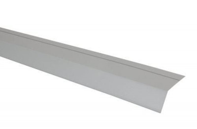 Larmier PVC gris 18 cm longueur 2 m NICOLL