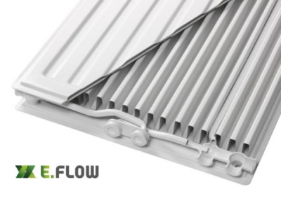 Radiateur eau chaude Integra 8C E-Flow 11 600 x 750 mm RADSON