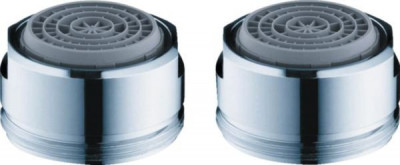 Mousseur QuickClean pour lavabo et bidet avec système anticalcaire chromé limiteur de débit 7,2 l HANSGROHE