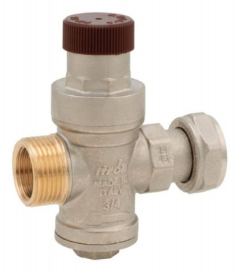 Réducteur de pression pressibar mâle 20 x 27 femelle 15 x 21 3/4 ITRON