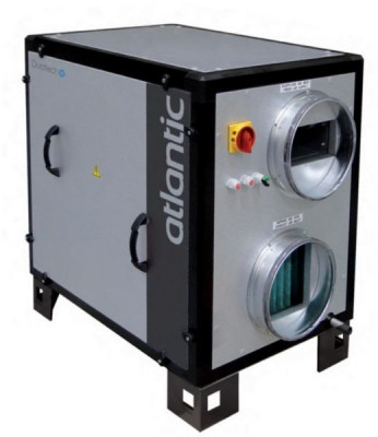 Duotec XP Df c. courant Xplat bet 450 m3/h ATLANTIC CLIMATISATION VENTILATION