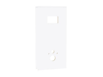 Meuble habillage bâti support Plénitude blanc brillant 60 x 20 cm