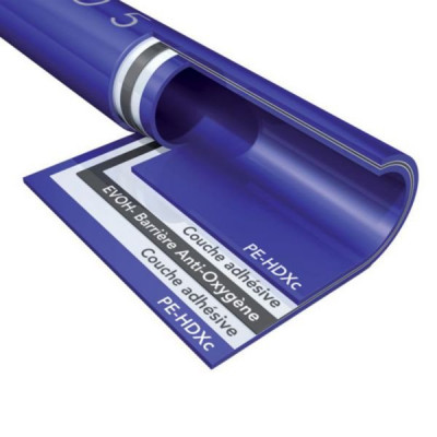 Tube Pex-C Bao bleu 20 x 120000 mm FINIMETAL