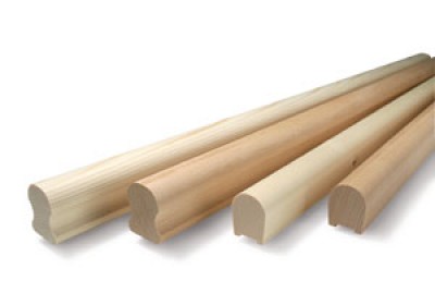 Main courante en sapin nord 50x70x3000mm