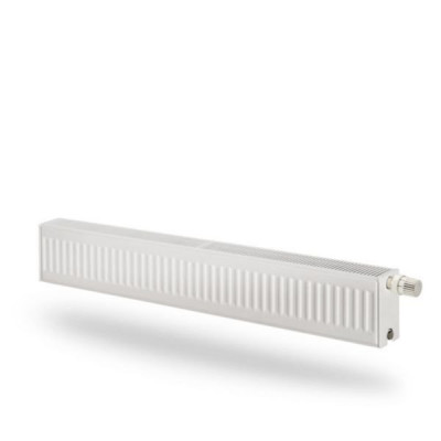 Radiateur eau chaude Plinthe Integra type 22 blanc 467 W 200 x 600 x 102 mm RADSON  