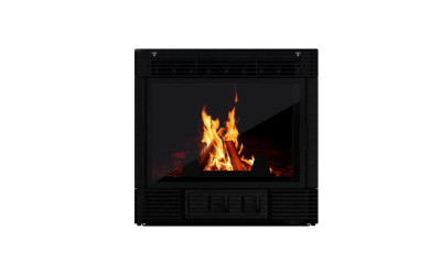 Insert à bois en fonte turbo 63 cm 6 kW VALAIS 650T RICHARD LE DROFF