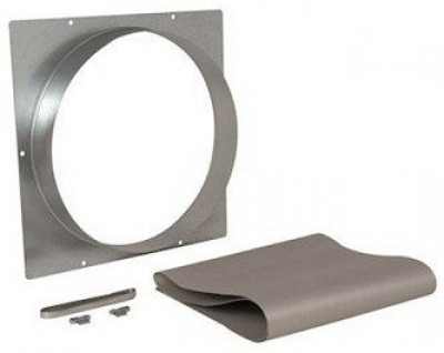 Kit Manchette souple refoulement M0 Organe déformable en matériaux classé A2-s1, d0 colliers de serrage crénelée en acier zingué inclus 630 mm ALDES