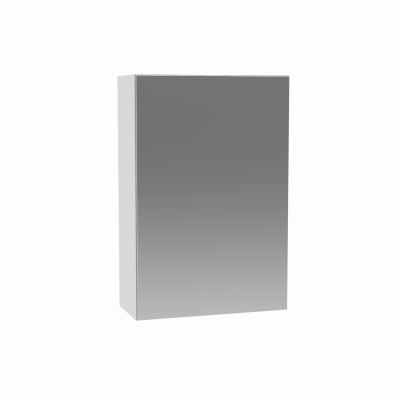 Armoire de toilette 1 porte Plénitude  version droite blanc brillant 60 x 40 x 19 cm 
