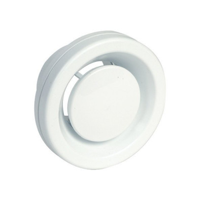 Bouche d'extraction fixe 15 ou 30 m³/h diamètre 100 mm NICOLL