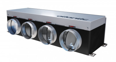 Climatiseur plénum Shogun ZC 200 S4 1.1 - 4 piquages 200 mm ATLANTIC CLIMATISATION VENTILATION