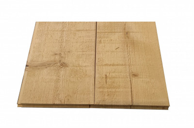 Bardage épicéa du Nord étuvé scié-fin profil chanfrein déclassé choix B 20 x 185 x 4170 mm