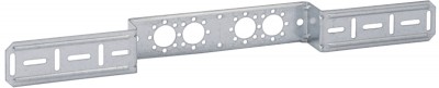 Barrette de montage longue (entraxe de 76,5 et 153 mm)