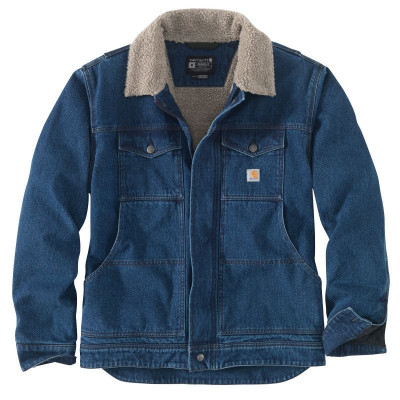 Veste Denim Sherpa relaxed fit bleu TXL - CARHARTT - S1105478H87XL