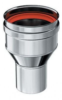 Réduction inox 316 153F/130 mm + joint TEN