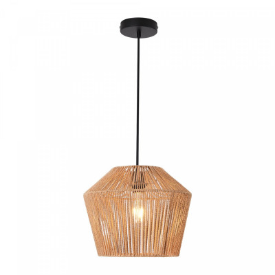 Lustre lampe lumière suspendu suspension 158 x 33 cm noir beige 03_0007593